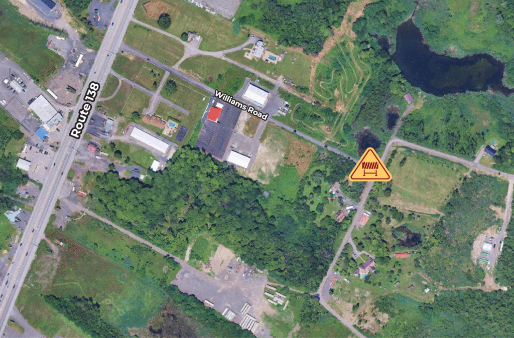 Stacey Family Road closure