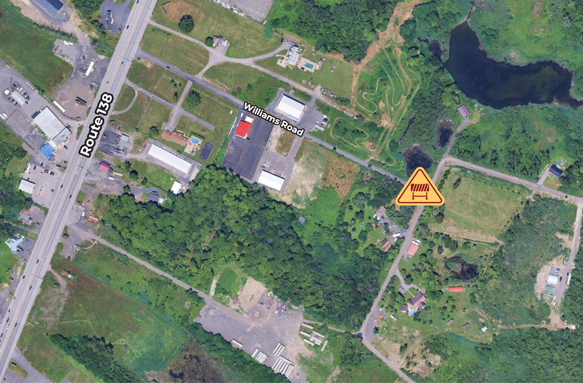 Stacey Family Road closure