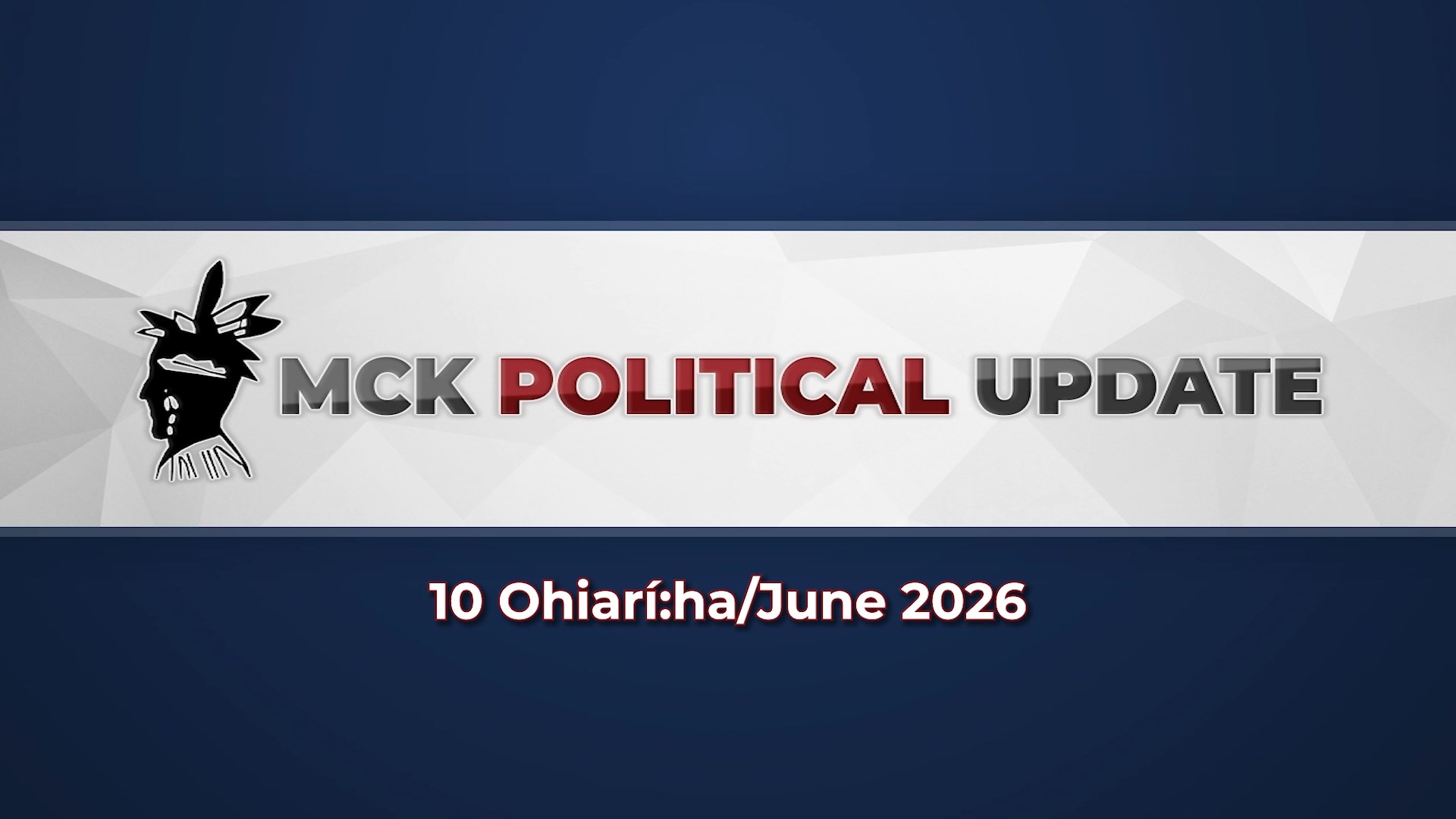 Political update title screen