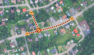 OCR and Delisle Road intersection closure