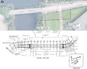 Pedestrian bridge to Kateri Tekakwitha Island enters next phase