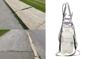 Organic herbicide to begin for roadside and sidewalk weed control